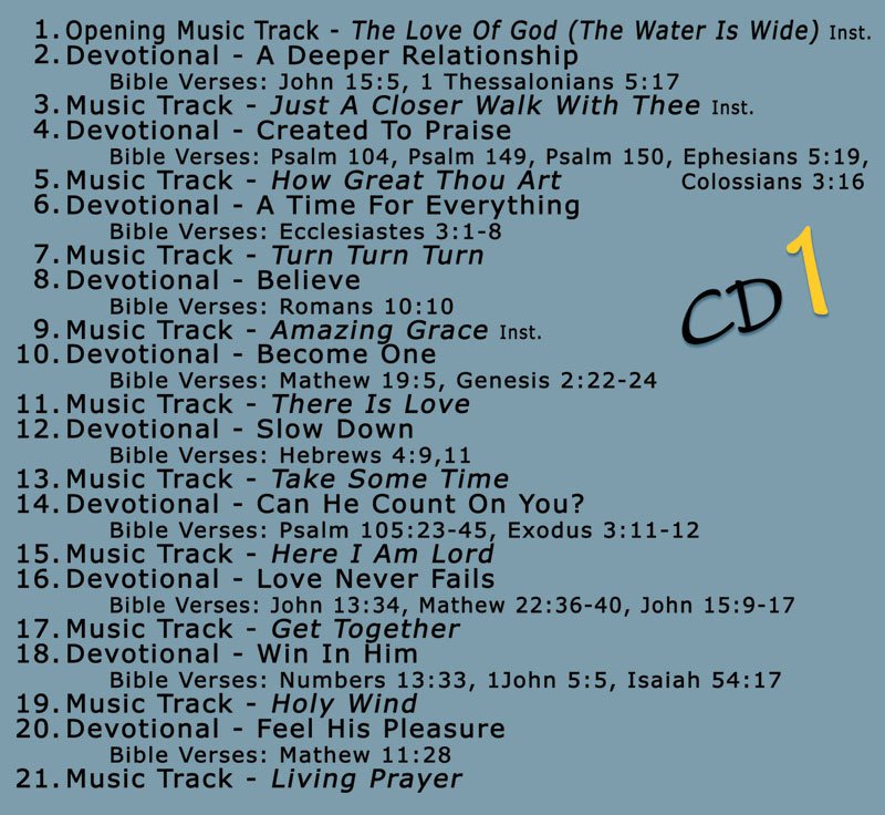 Day By Day - Daily Devotionals with Music - CD